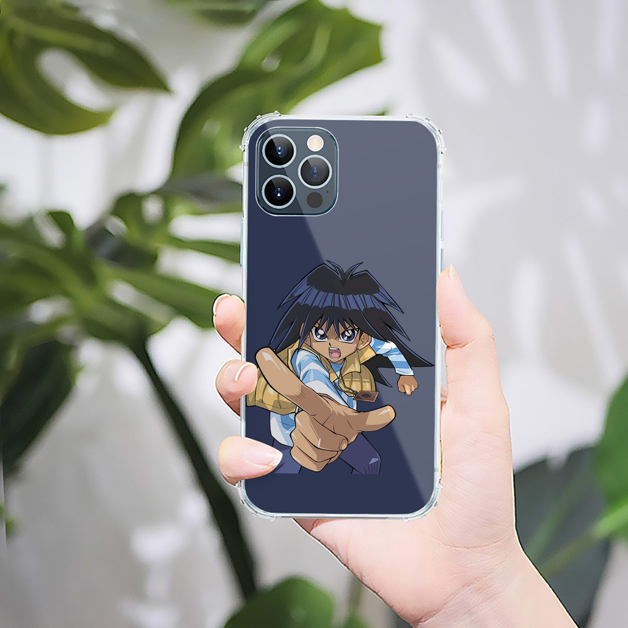 （画像用） 遊☆戯☆王 Yu-Gi-Oh! 【iPhone 12シリーズ対応】透明スマホケース（クリアソフトケース）